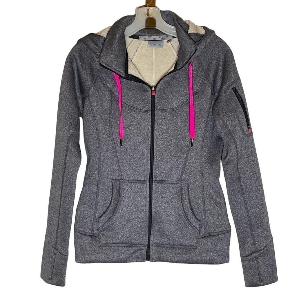 Athleta Fuse Scuba Zip Hooded Jacket Women’s XXS